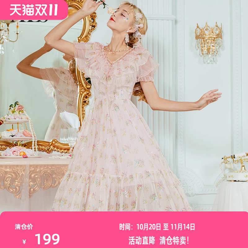 艾丽丝童话2022夏季新款连衣裙