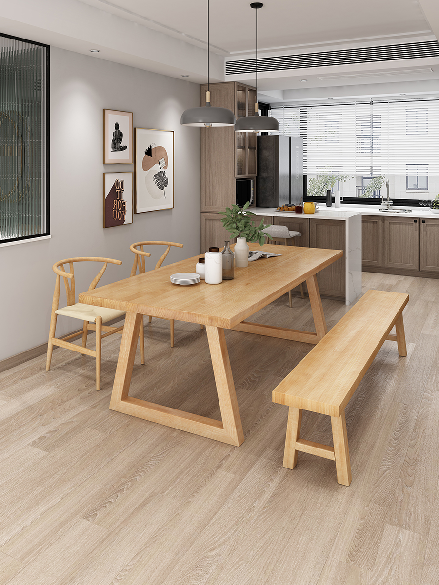 北欧实木现代简约松木