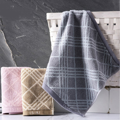 金号纯棉方巾英伦柔软吸水