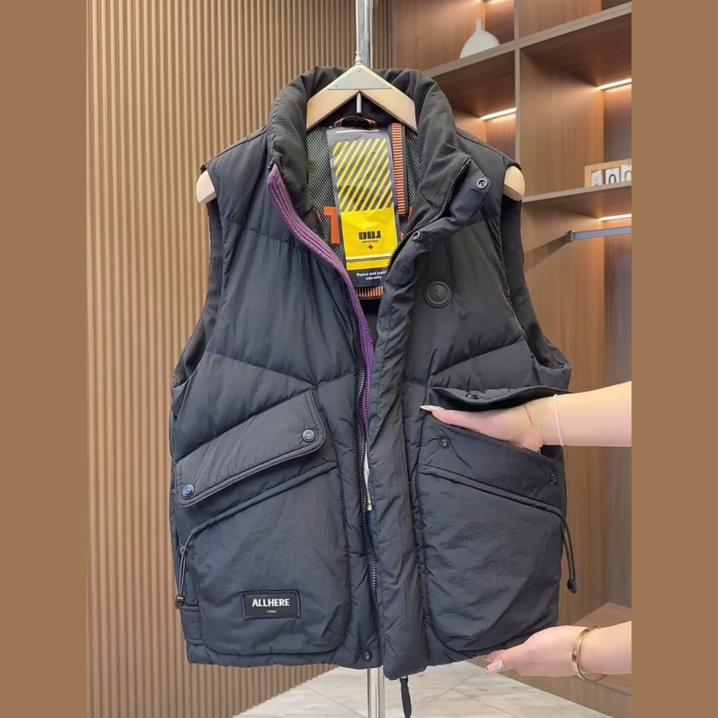 2025新款羽绒马甲保暖加厚