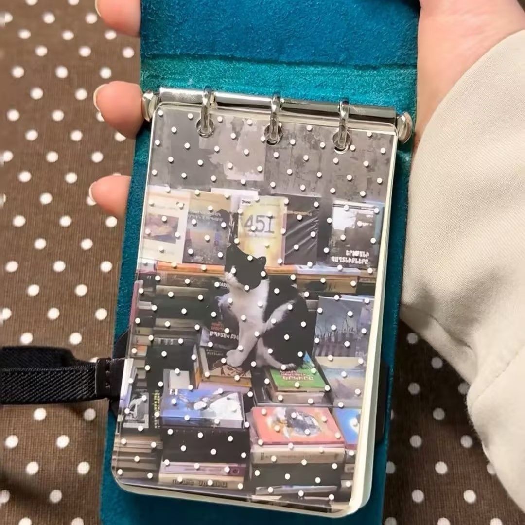 韩系波点三孔高颜值活页替芯