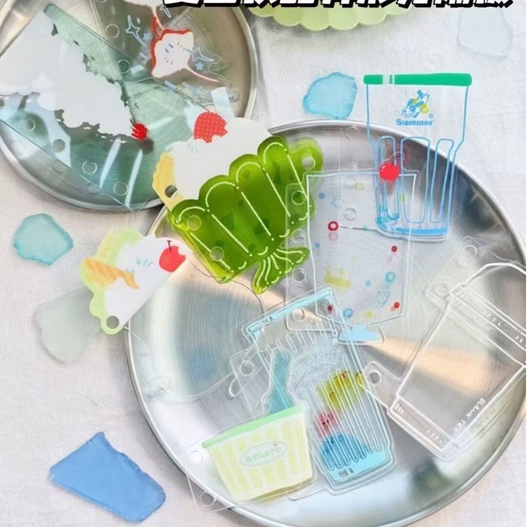 夏日饮品异形分隔板M5A6A7活页芯
