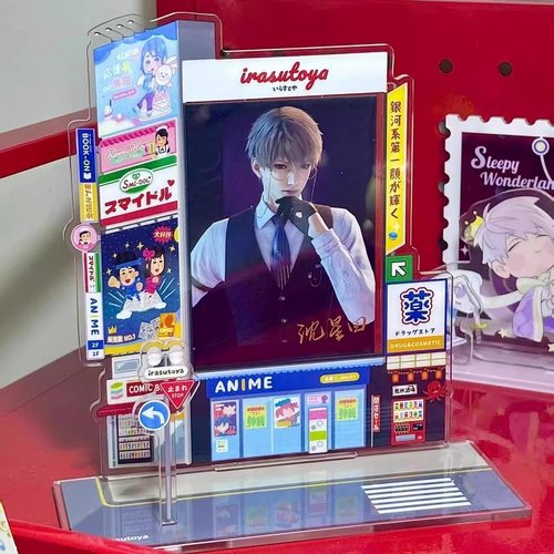 恋与深空插画3寸小卡装饰谷美