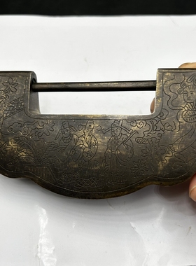 铜制可开可锁中式复古书房古典