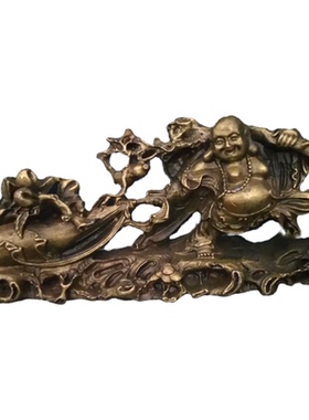 笑佛像办公室人物中式风开业礼品