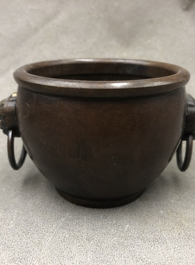 香炉香薰炉烟灰缸铜器