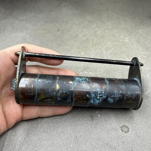 古玩杂项 铜锁 锁具 箱锁 柜锁密码锁 可使用 小锁 中式复古旧锁