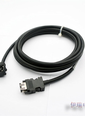 三菱伺服电机编码器动力线HG H-KN43 MR-J3ENCBL5 PWS1CBL3M-A1-L