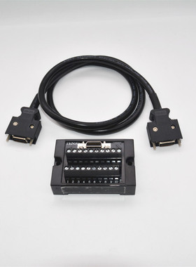 MR-CCN1 SCSI20P端子台 MR-J2HBUS05M 20芯连接线MDR20伺服端子板