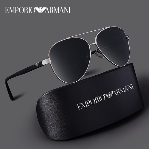 armani阿玛尼太阳镜百搭男飞行员