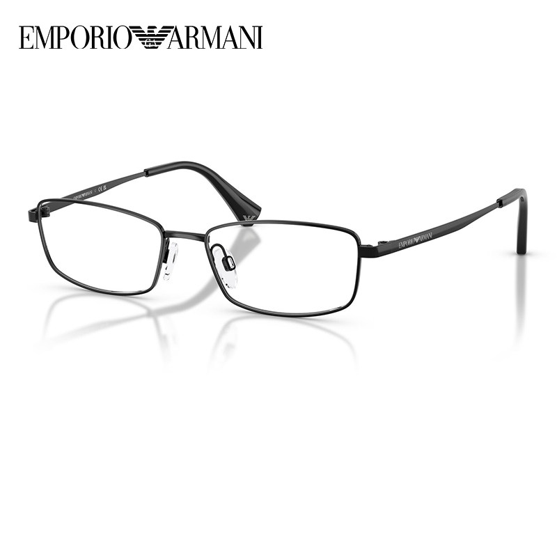 ARMANI阿玛尼超轻钛合金近视眼镜框男士EA1045方形商务百搭镜架女