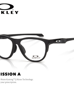 OAKLEY欧克利眼镜框OX8056F运动休闲圆框全框镜架男女ADMISSION A