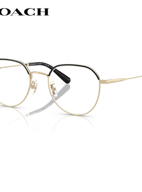 COACH蔻驰时尚椭圆形眼镜框女0HC5188TD文艺轻奢气质近视眼镜架