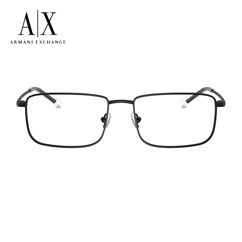 ARMANI阿玛尼眼镜框女AX1069男金属方形商务镜架配近视眼镜旗舰店