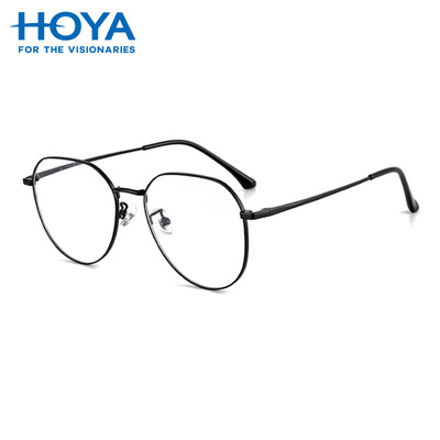 HOYA豪雅镜片时尚超轻可配防蓝光有度数舒适百搭眼镜框121212