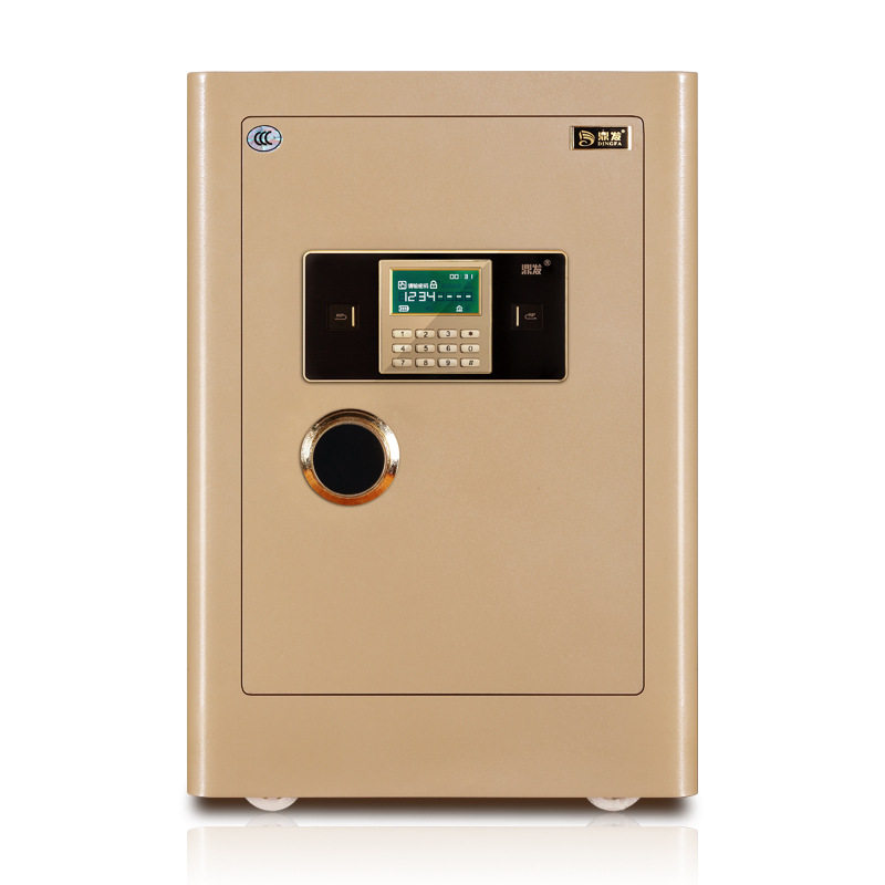 厂家直销鼎发3c保险柜家用电子密码指纹办公入墙定制保险箱代发