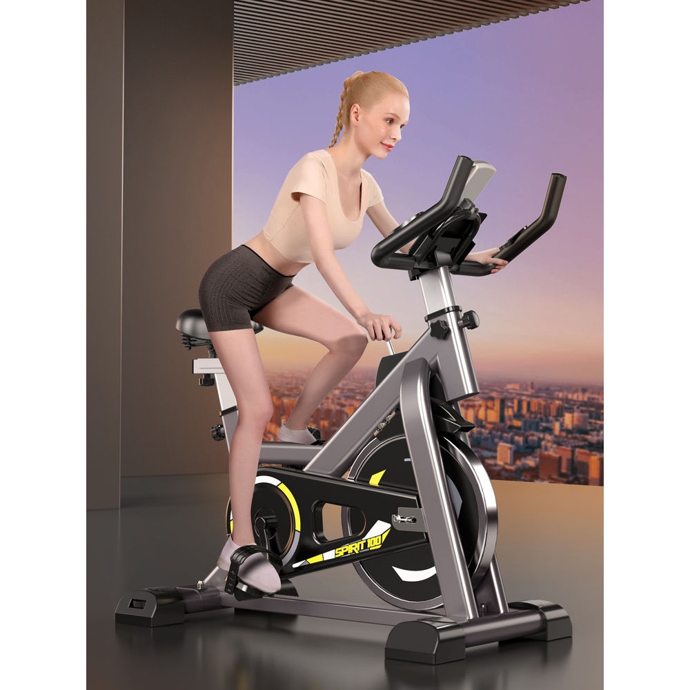 新款动感单车家用款超静音运动健身器材室内健身车自行车减肥专用