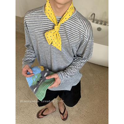 Lemon限定夏日松弛感小领巾丝巾