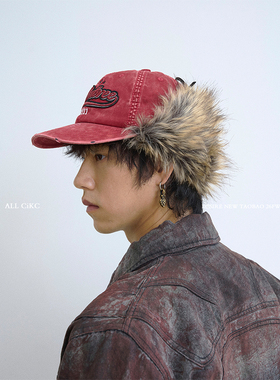 CiKC 原创限定款 复古小众护耳飞行鸭舌帽男女秋冬时髦雷锋帽嘻哈