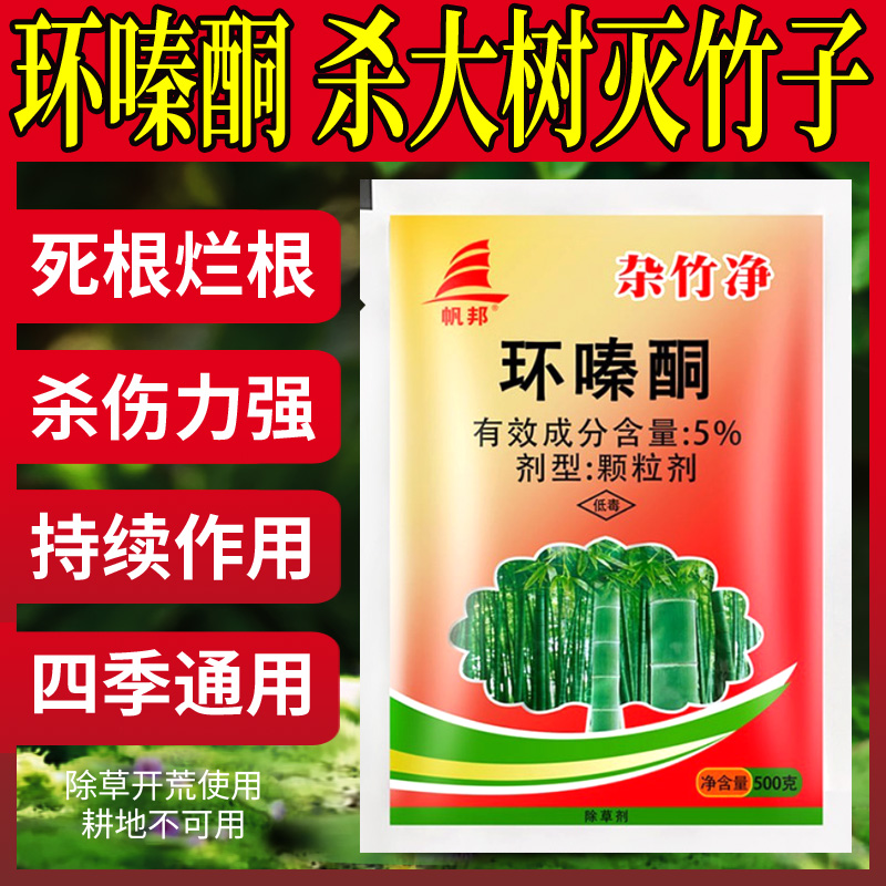 杂竹净环嗪哃烂根剂杀大树专用药环嗪铜烂树除杀竹子烂根药环嗪酮