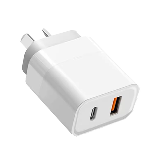 澳标电源插头typec澳规八字脚充电头安卓usbc手机充电器pd20W适用30w苹果快充13冲12闪充27w双口iphone平板15