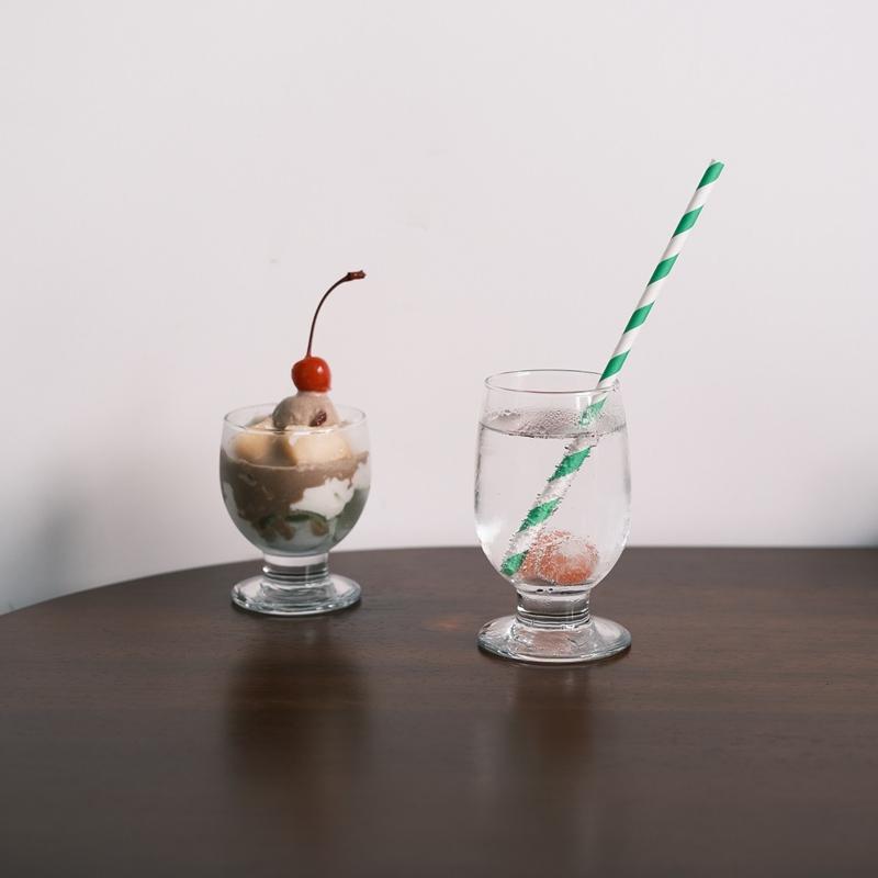 老版利比无铅矮脚玻璃杯