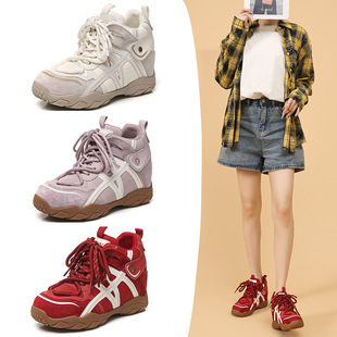 女鞋 德国厚底内增高阿甘鞋 新款 女款 德迅鞋 时尚 女季 子运动休闲鞋