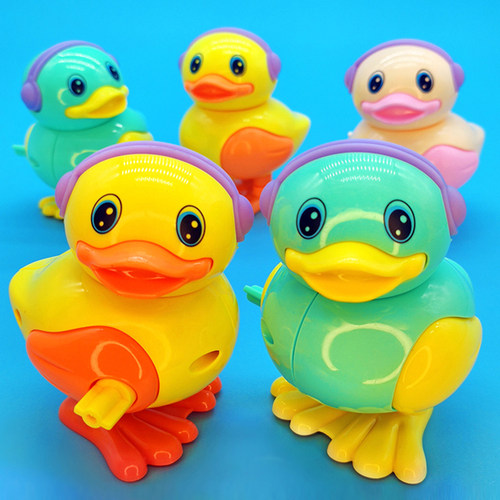 网红儿童玩具上弦发条蹦跳耳麦