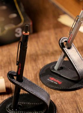 德国rotring红环800旋转黑色原子笔定制礼盒装全金属杆重手感笔头可伸缩笔专业圆珠笔商务送礼签字笔