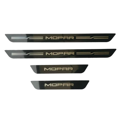 适用于菲亚特Mopar专用门槛条不锈钢防刮蹭保护内饰改装汽车用品