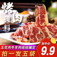 秘制韩式五花肉烧烤煨肉拌肉料东北烤肉腌制料羊肉串原味腌料家用