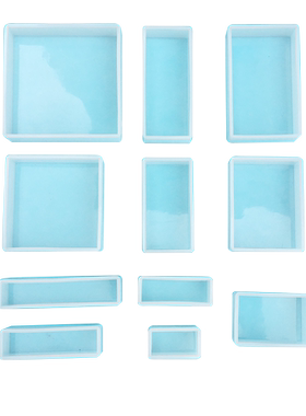 diy长方体模具手工摆件标本