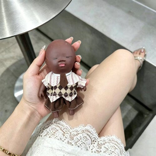 娜塔莎14cm英伦风解压娃衣套装
