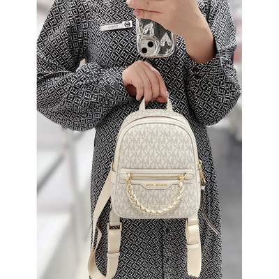 香港正品代购MK女包真皮老花Cece链条包斜挎小方包大容量百搭