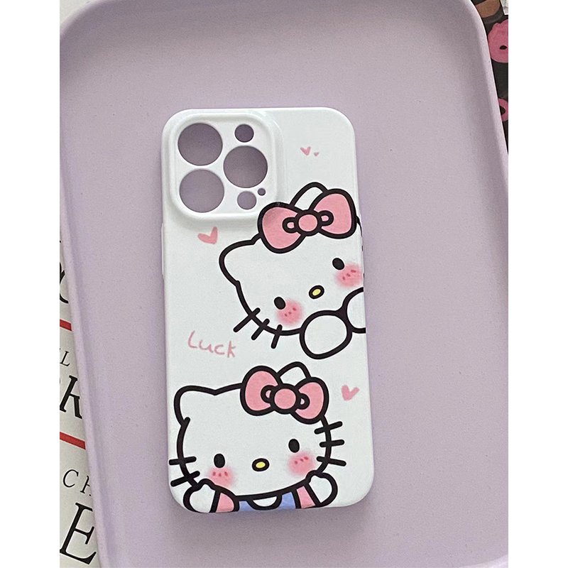 hellokitty手机壳苹果14promax适用于华为mate50红米note13菲林壳OPPOa97凯蒂猫vivox90哈喽小米11青春一加 3C数码配件 手机保护套/壳 原图主图