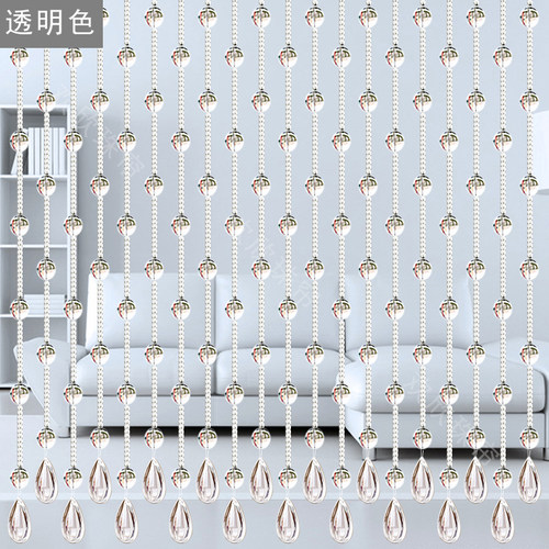水晶门帘纯大号圆珠更有质感
