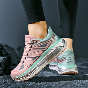 ONKE薄款透气轻便跑步鞋2024夏季男女鞋减震单网面慢跑运动休闲鞋