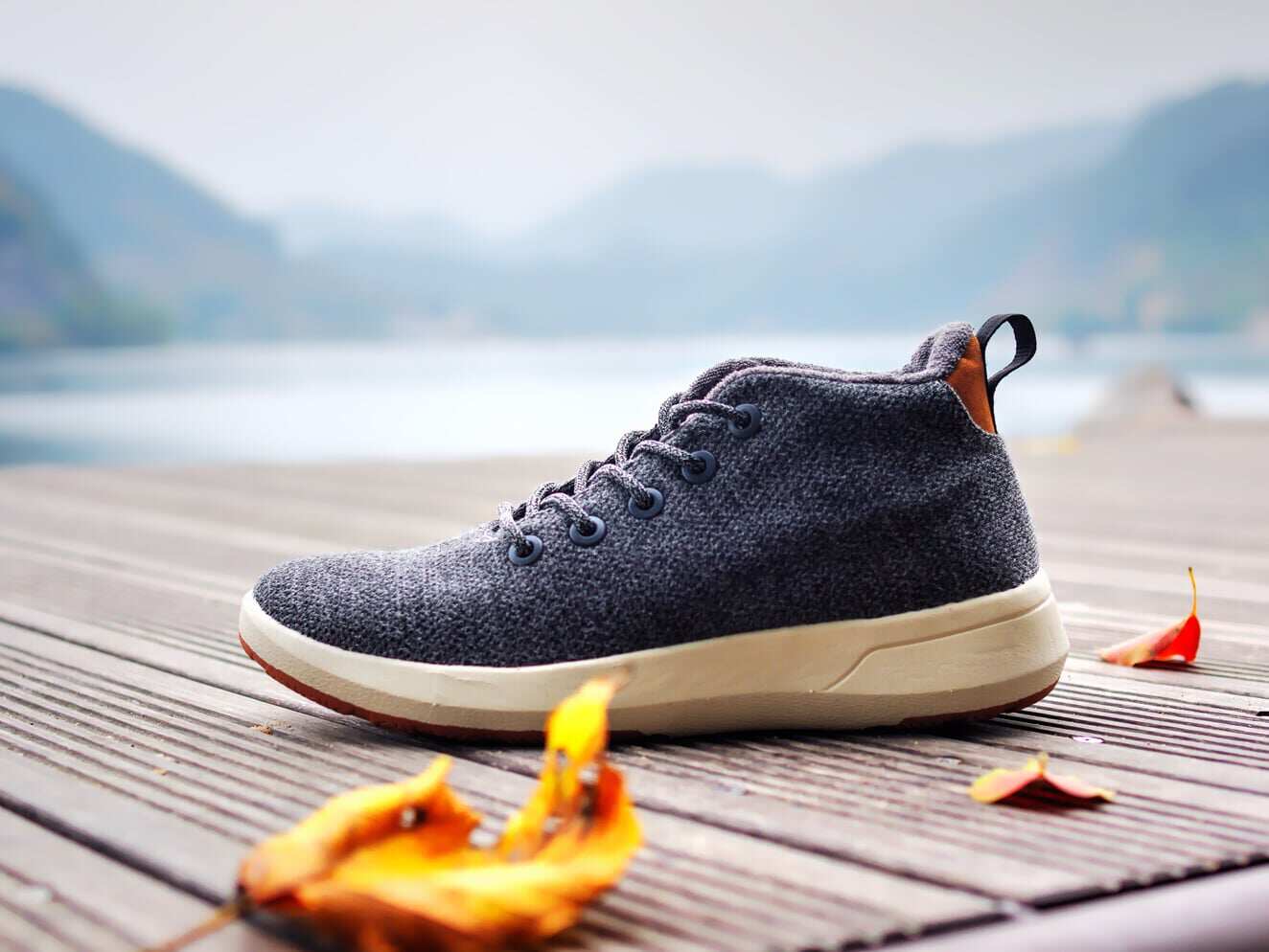 aishoes羊毛舒适裸足休闲鞋