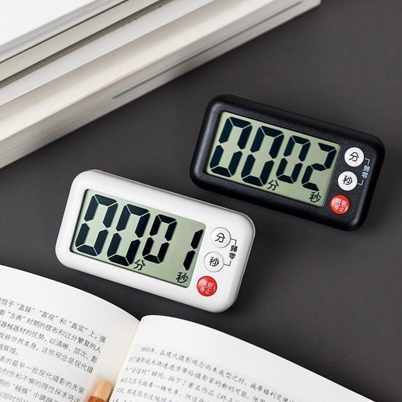 日式正倒计时迷你定时器学习专用自律时烘培厨房吸铁提醒器小闹钟