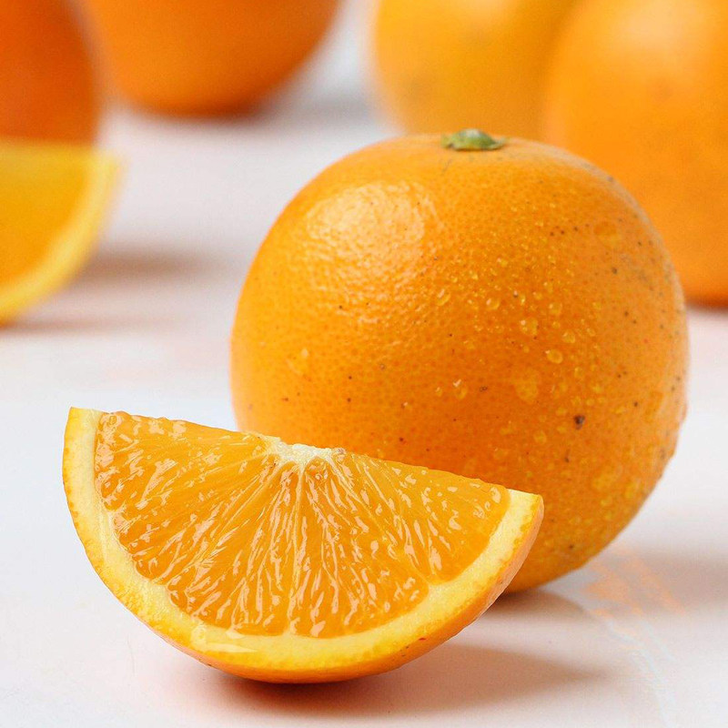 湖南清甜锦红冰糖橙 新鲜现摘现发自建果园更好吃的橙子 净重9斤