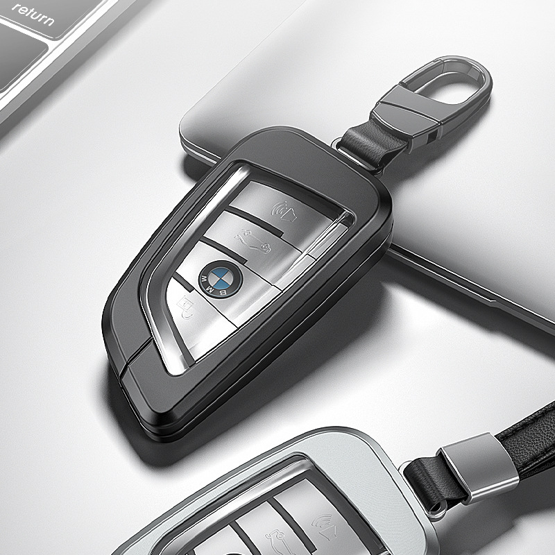 适用于宝马钥匙包3系扣X5系525套320li壳7系全包钥匙包套工厂直销