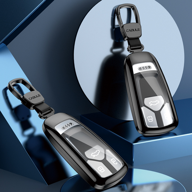 适用奥迪钥匙套23/24款新A4L/Q5L扣Q7/A5/TT车A6L包壳专用A8L男士