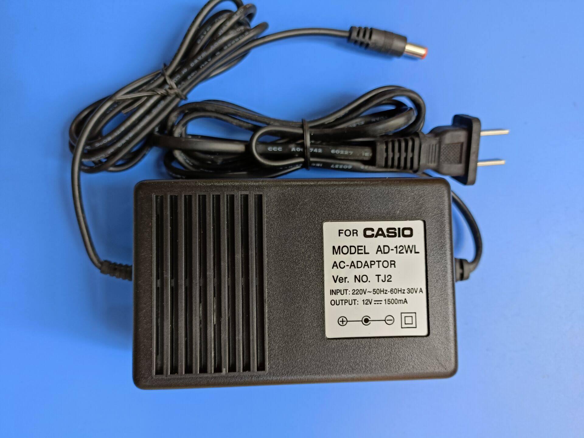 原装卡西欧12V1.5A电子琴 电钢琴电源适配器AD-12ML变压器铜芯重