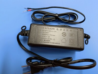 原装2线海康威视12V2A监控摄像头电源适配器 DS-2FA1220-LL-CH
