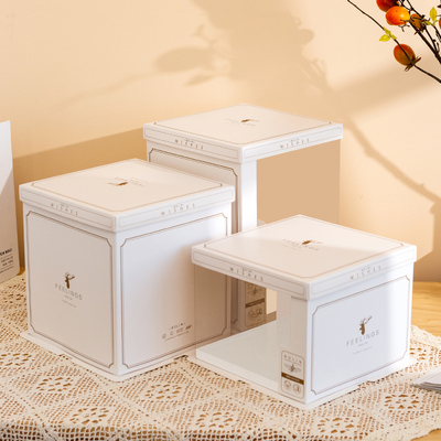 半透明生日蛋糕盒子包装盒