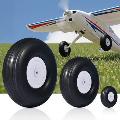 高品质pu海绵像真轮子固定翼航模