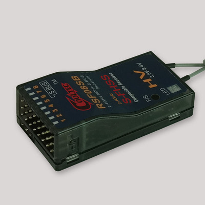 cooltech RSF08SB兼容S-FHSS SBUS5/8通futaba接收机4PLS T8J14SG