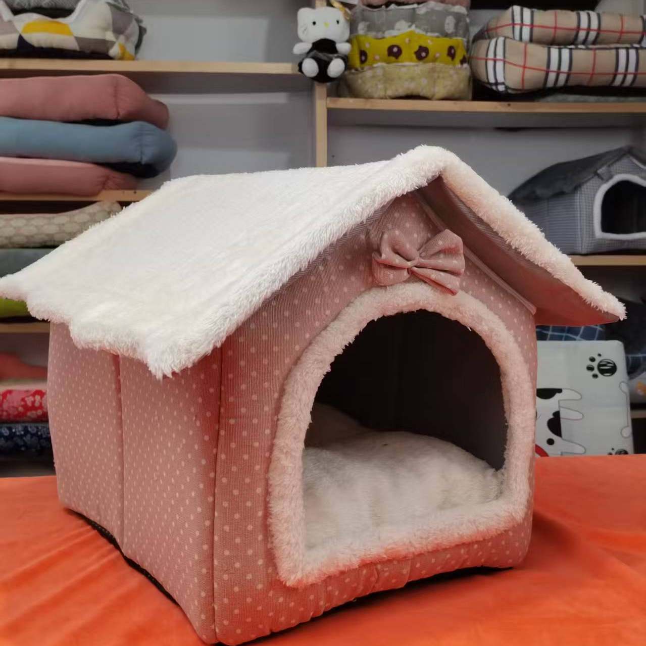 狗窝猫窝四季保暖封闭式安全感可拆洗宠物房子宠物窝冬天用,宠物/宠物食品及用品,狗窝/屋/帐篷/沙发,淘宝优惠券,粉丝福利购,淘宝优惠卷