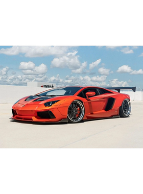 兰博基尼Aventador2022数字油画