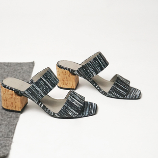 限时特价福利 | 粗跟高跟通勤日常好穿百搭二横带凉鞋女